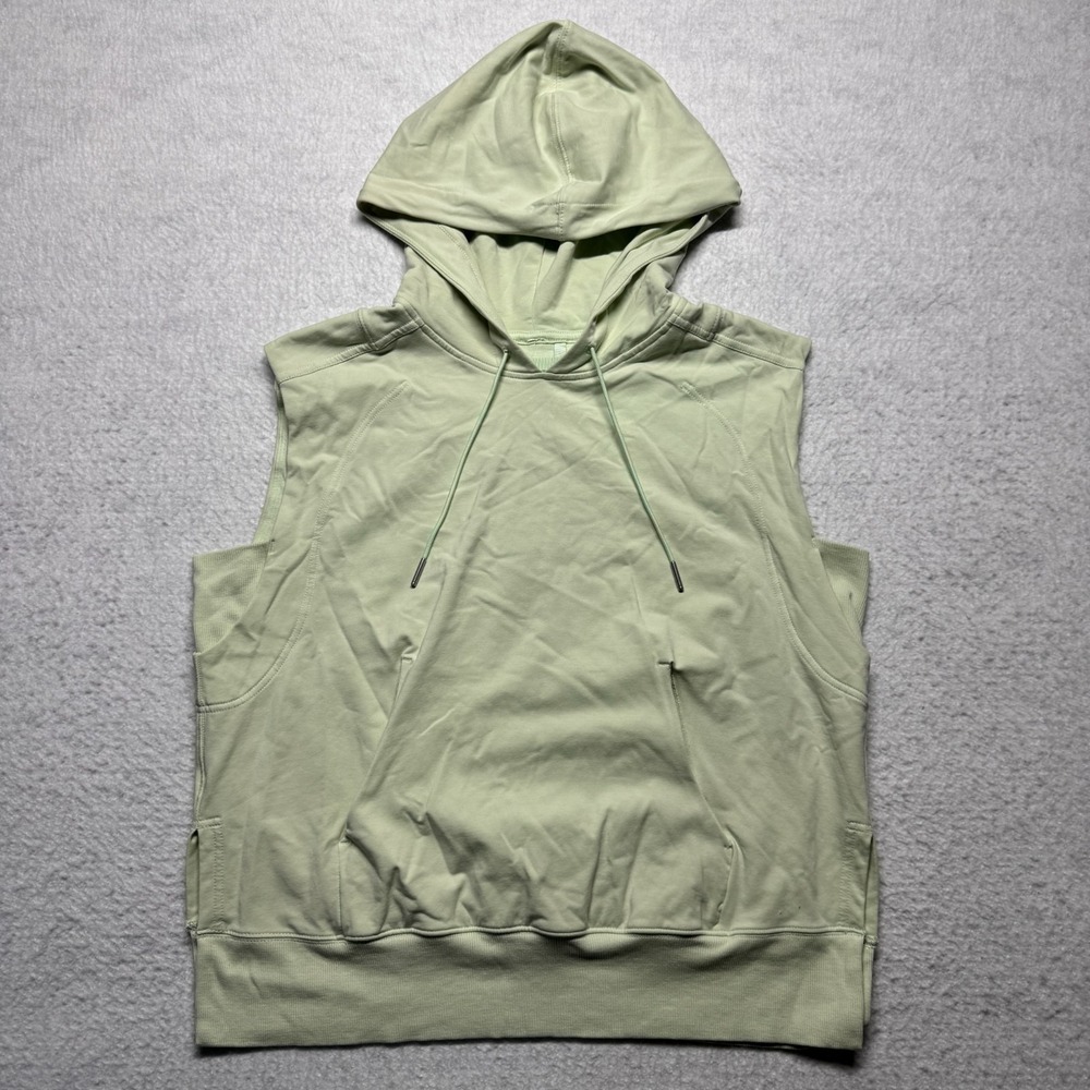 Lululemon Sleeveless Hoodie Athletic Light Green Women's‎ Size 6 (Small)
